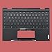 LTPRPTS Replacement Laptop Upper Case Palmrest Non-Backlit Keyboard Assembly Part for Lenovo 300E Chromebook 2nd Gen AST 82CE 5CB0Z21541 Black