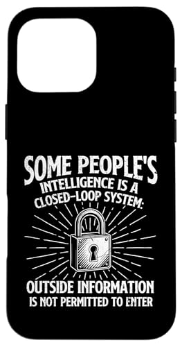 Some People's Intelligence - ����ȃW���[�N ���[���A ��� �X�}�z�P�[�X iPhone 16 Pro Max �p