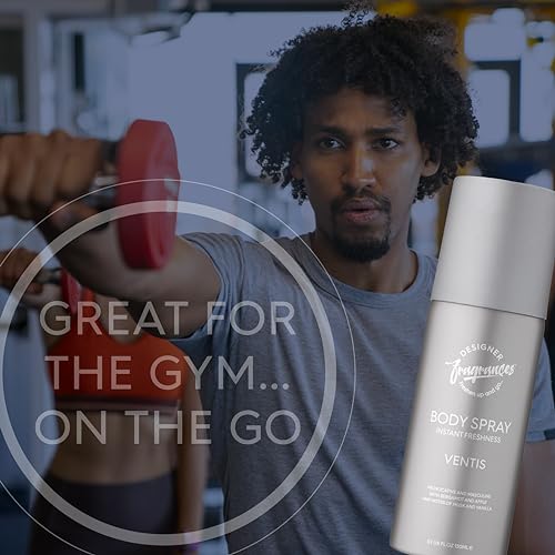 Designer Fragrances 4 Pack Silver Dew Men's Body Spray Deodorant Cans - For Instant Freshness on The Go - Long Lasting Smell - Great Male Gift Sets - 150ml - Image 6