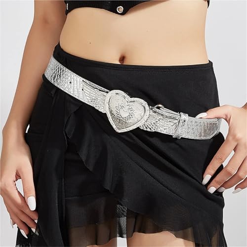 Women's Decorative Belt Buckle Stretch Belt Women Thin Metal Buckle Retro Belts Female Jeans Dress Waistband2