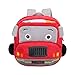 Sac à Dos Enfant Garderie Maternelle Sac Creche Sac Petite Voiture École Cartoon Mignon pour bébé Fille garçon 1-3 Ans,Camion de Pompier