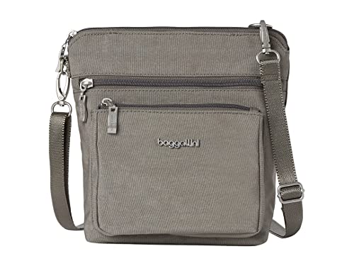 Image of Baggallini Modern Pocket Crossbody Bag for Women, 8.5 inchx8.5 inch Handbag Purse with RFID, Lightweight Water-Resistant