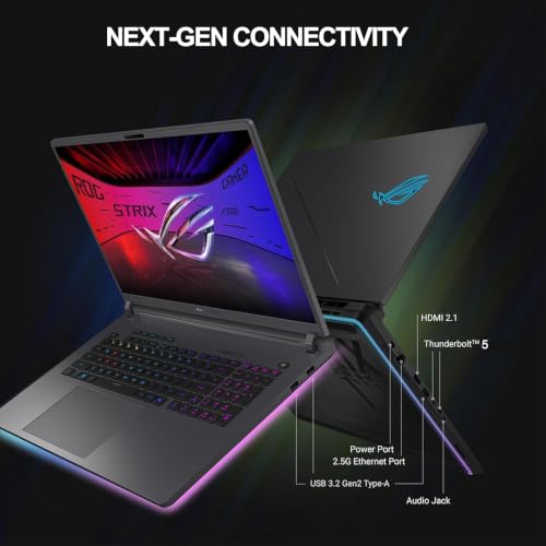 Image of ASUS ROG Strix G18 Gaming AI Laptop Intel Ultra 9 Core RTX 5070Ti 64GB 4TB
