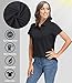 TACVASEN Golf Polo Shirt for Women Short Sleeve SPF Shirts Womens Running Shirts Athletic Shirts Quick Dry Casual Work Shirts