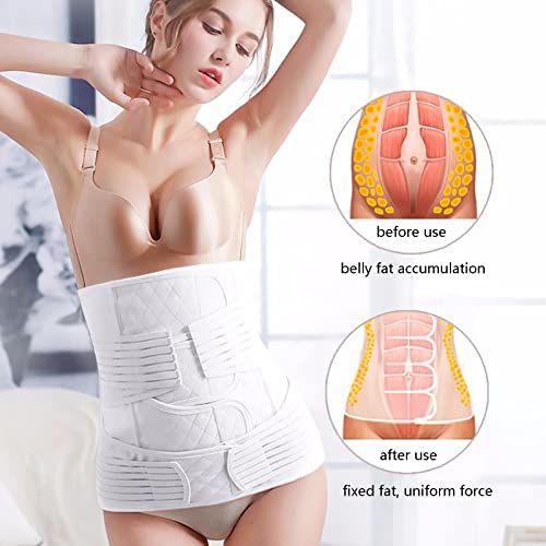 Faja Postparto Soporte Abdominal Recuperación C-Section L Blanco miniatura 4