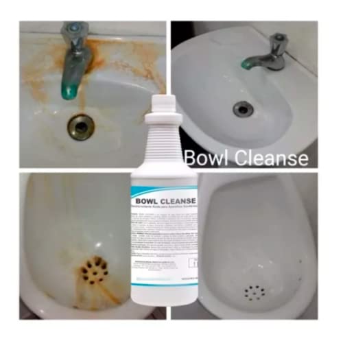 Bowl Cleanse Remove Ferrugem Vaso Sanitario, Mictorio e Desentope 1L