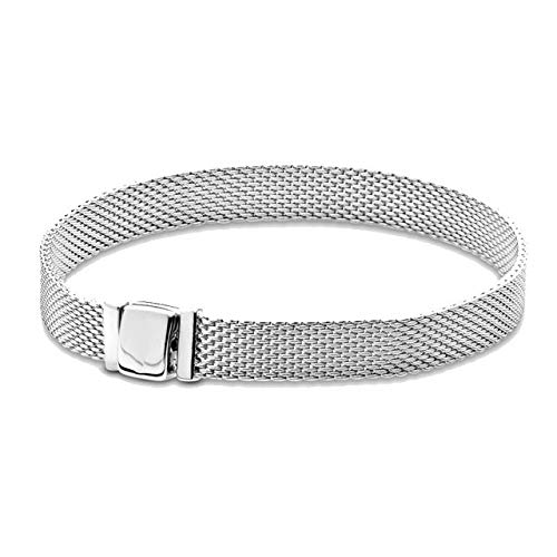 Bracelet en argent 925 pour femmes adaptable aux charms originaux
