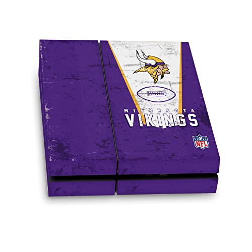 Autocollant PS4 Minnesota Vikings vinyle de jeu officiel NFL sous licence Head Case Designs