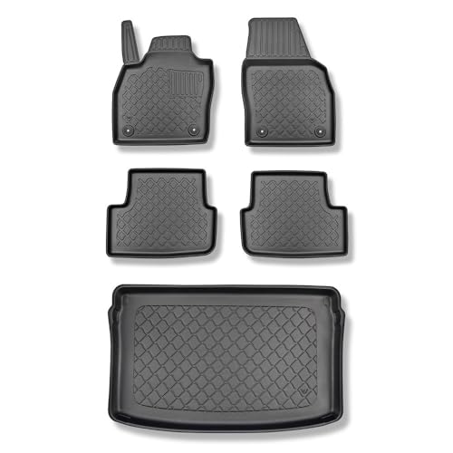 Tapis de voiture Audi A1 Sportback et tapis de coffre TPE Mossa