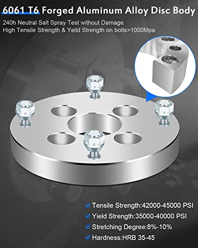 Eccpp 4Pcs 4 Lug 1" Wheel Spacers Adapters 4X4 To 4X156 64Mm With 10X1.25 Compatible With 1996-1999 For Xpress 300 Wheel Adapters 1996-1997 For Xpress 400L 1987-2006 For Banshee 350 #TOP7