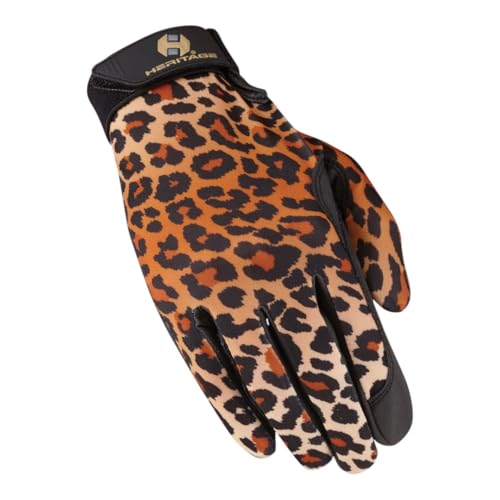 Heritage Performance Gloves, Size 7, Leopard