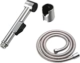 Waschbeckenbrause-Set Brauseschlauch, Chrom Universal Duschschlauch 1,50 m flexibler Brauseschlauch mit Knickschutz, Duscharmatur hält Temperatur konstant