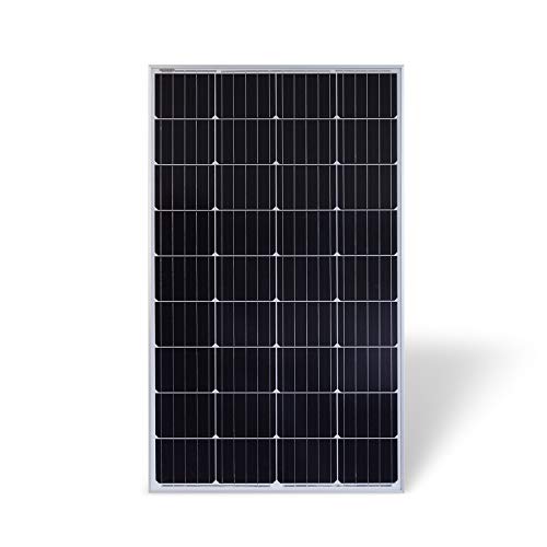 Protron Mono 130W Solarmodul Photovoltaik Monokristallin Solarpanel Solarzelle 130Watt Mono Solar 12v 18v für Wohnmobil, Garten, Boot Cover