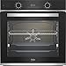 HORNO BEKO BBIS13300XMSE 72L CRISTAL NEGRO