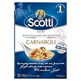 Riso Scotti - Riz Carnaroli - Riz au risotto, riz naturel prêt en 16 minutes - 500 g de gl...