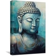 CXHOSTENT Buddha Canvas Wall Art Zen Pictures Wall Decor Buddha Statue Painting Print Spa Artwork...