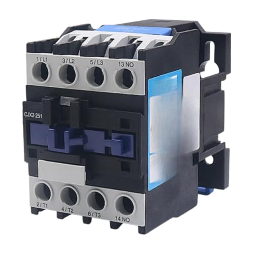 Contacteur triphasé CJX2-2510 380V normalement ouvert 25A pour armoire électrique industrielle