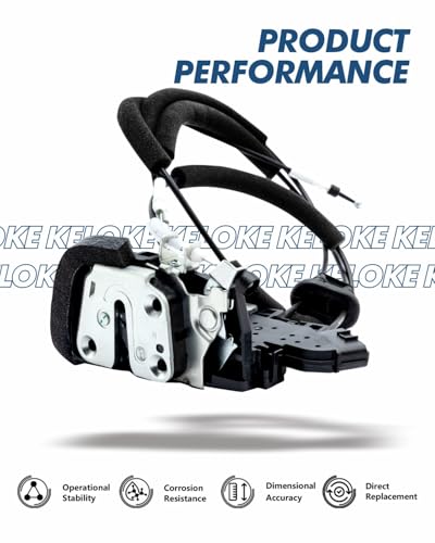 Image of KELOKE Door Lock Latch Actuator Assembly,for Nissan, Front Right | Rogue 2008-2015, Rogue Select 2014-2015, Passenger Side, Replaces# 80500-JM00A 937-267