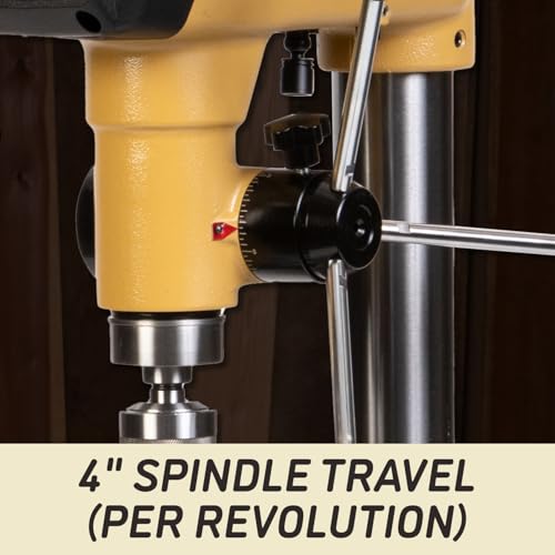 Powermatic 15-Inch Benchtop Drill Press, Variable Speed, 3/4 HP, 115V 1Ph (Model PM2815BT)