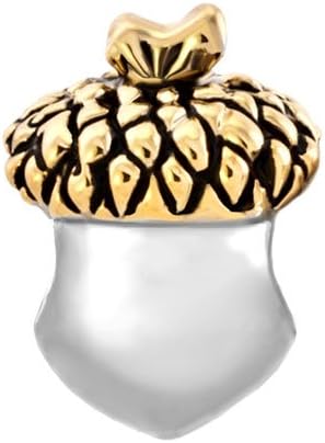 Acorn Charm for Women Mom Daughter Compatible with Pandora Bracelets - Image 3