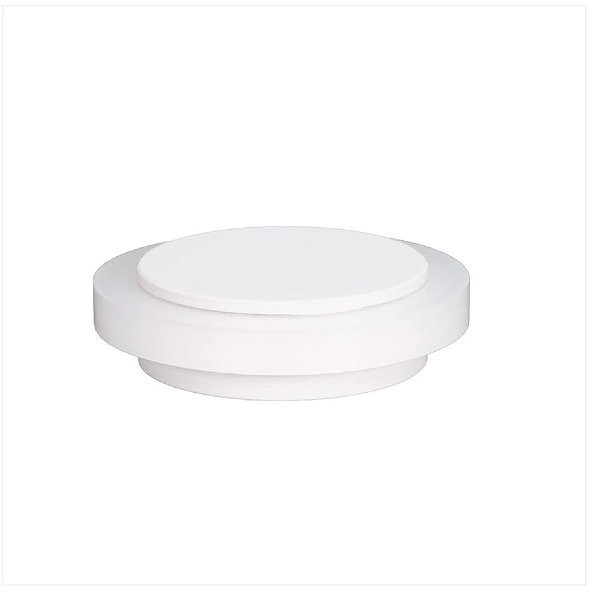 EVI-Herrajes | Fermaporta adesivo | 45 x 14 mm | Gomma siliconica bianca naturale | Acciaio inox | Finitura laccata bianca | Eccellente adesione | 100% funzionale | Mod. I-203/35x12-BBL