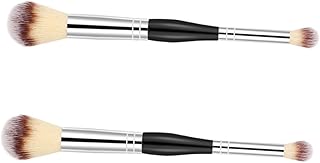 Juego de 2 brochas de maquillaje de doble pun...