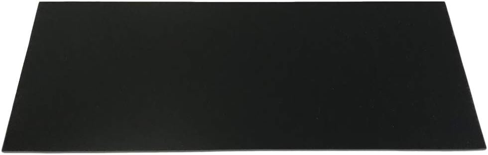 FR4 Glass Filament Fabric Board 4.0 mm Approx. 500 x 120 mm Black Replacement for Carbon-Fibre-Reinforced PLastic