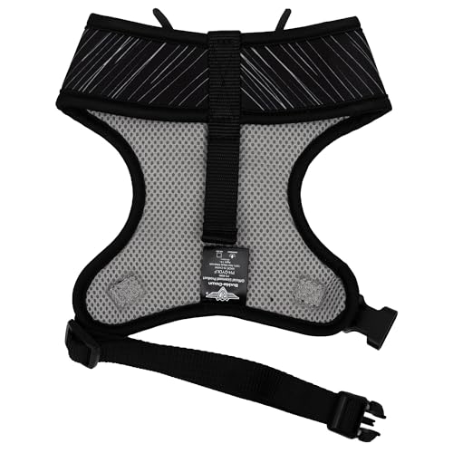 Disney Pet Harness Plastic Buckle, Nightmare Before Christmas Jack Skellington Suit Black White, Fits Dog with 16" Neck Size and 20-31" Chest Girth. by Buckle-Down - Image 2