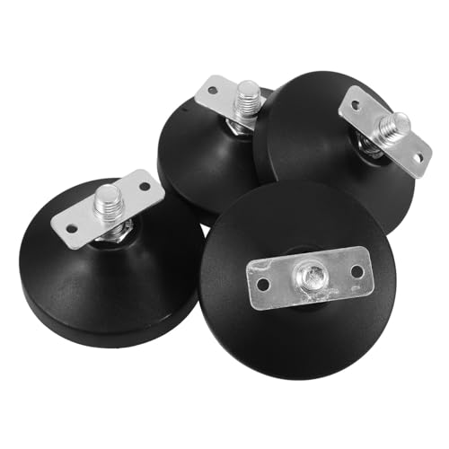 Patas niveladoras de goma antivibraciones para futbolín inestable y suelos de madera