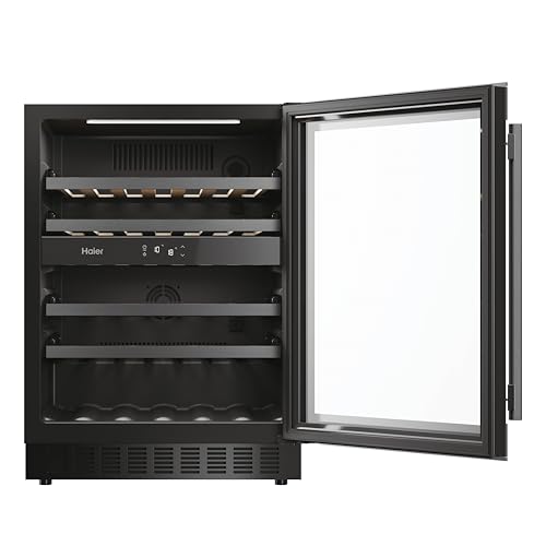 Haier H-WINE 700 HAKWBD 60 Cantinetta vino con compressore Libera installazione Nero 44 bottiglia/bottiglie - 3