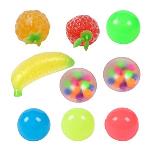 Fidget Toys Stress Bollar DekompressionsleksakerSensorisk Fidget Leksaker SetUnderhåLlningsleksak FöR Dekompressionskula FöR Vuxna Och Barn, HandträNingstryckboll Och FingertrycksträNing9Pcs