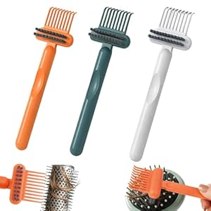 3PCS Hair Brush Cleaner Tool, Comb Cleaner, Hair Brush Cleaning Tool Suitable for Salon Professionals and Pet Enthusiasts