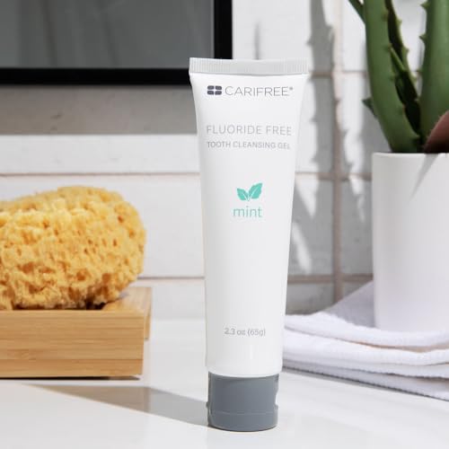 CariFree Fluoride Free Gel, Mint Flavored, Nano Hydroxyapatite Toothpaste, Neutralizes pH, Freshens Breath & Moistens Mouth, Dentist Recommended for Oral Care, (2.3 Ounce (Pack of 1), Soft Mint - Image 5