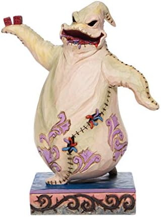 Enesco Jim Shore Disney Traditions The Nightmare Before Christmas Oogie Boogie Figurine, 7.48 Inch, Multicolor