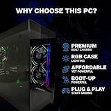 Gaming PC Intel i7-3770 3rd Gen • High-Performance • 32GB RAM • RTX 3050 8GB • 1TB SSD NVME • Premium Glass Game Case Gaming PC Windows 11 | WiFi | Fast & Smooth Gameplay (i7 3rd Gen/RTX 3050) - Image 4