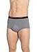 Jockey Men's Underwear Classic Full Rise Brief - 6 Pack, Grey Heather, 42