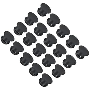 QUARKZMAN Silikon-Lochstopfen, 10mm, 20er Pack