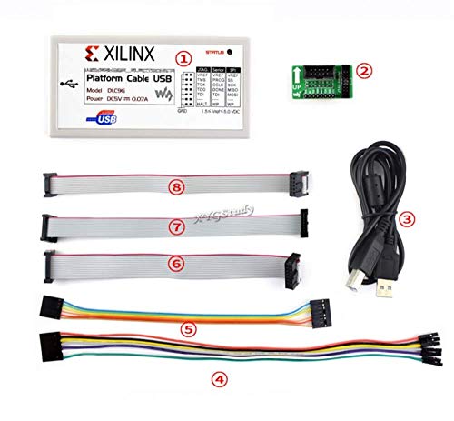 Compatible Xilinx Platform Cable Usb Fpga Cpld Jtag Slave-Serial Spi Dlc9G In-Circuit Download Debugger Programmer @Xygstudy #TOP1