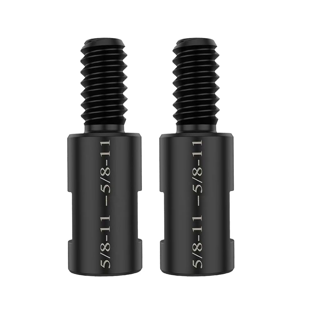 CKZYHHJ 5/8''-11 Thread Angle Grinder Extension Rod Threads Easily to Any Rotary Polisher, Angle Grinder, or Accessory with a 5/8 Thread, Such as