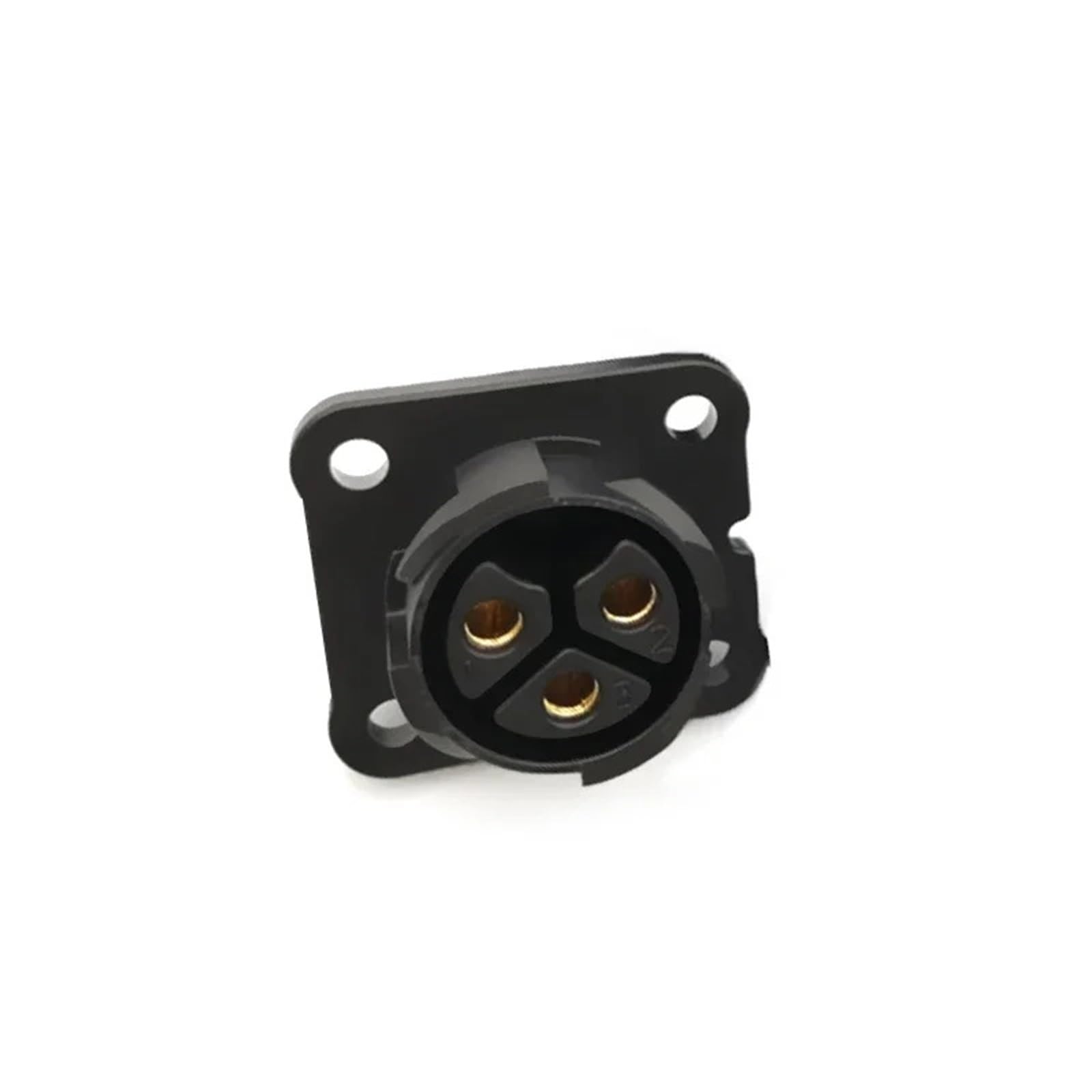 Connecteur étanche 50A M25 2P femelle de charge électrique IP67 grand courant