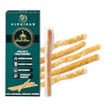Al Raihan 5 Pcs Miswak Sticks with Holder for Cleaning Teeth - Vacuum Sealed Natural Flavored Tooth Brush - Traditional Chew Sticks for Teeth Whitening, Oral Health & Fresh Breath || Pack of 5…