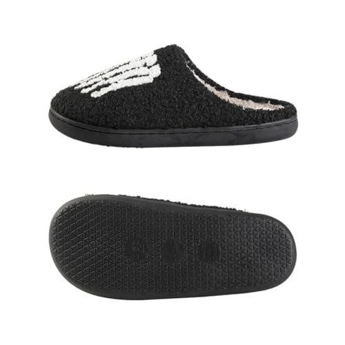 Image of LNERIP Slippers Winter Womens Mens Fluffy Plush Slippers Animals Cute Cartoon House Slippers Cuddly Warm Shoes Indoor Outdoor Girls Women