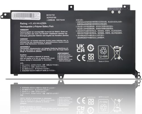 Image of FlyZythrol 42Wh B31N1732 FX571LH battery Compatible With Asus VivoBook S14