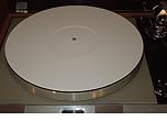 SPECIALTY-AV Acrylic Turntable Record Mat - White, 2mm, 250g - Improved Sound Quality, Record Label Recess
