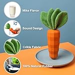 Easter Dog Toy Squeaky Chew Toys for Aggressive Chewers Dog Rubber Toy for Training and Cleaning Puppy Teething Toys Durable Interactive Tough for Puppy Medium - Image 3