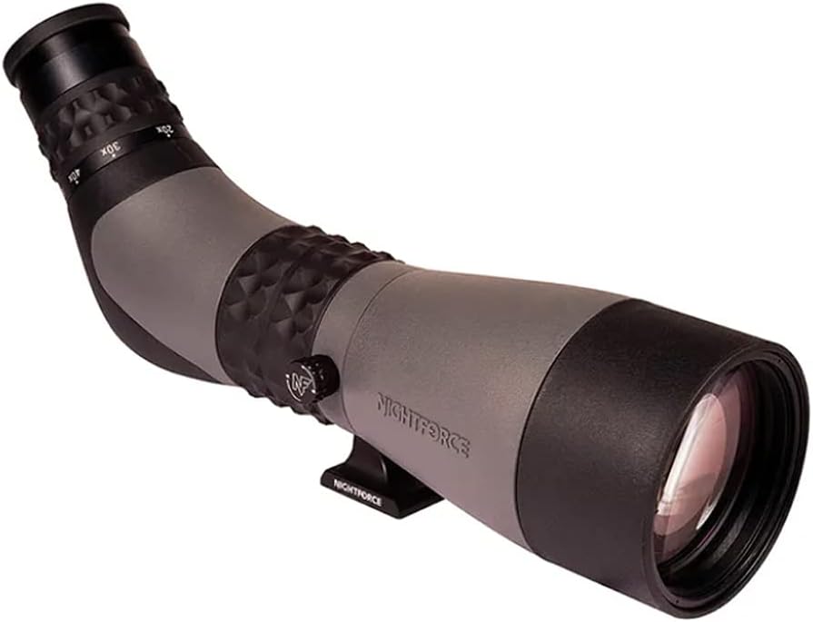 Nightforce TS-80 SP102 Hi-Def 20-60x80mm High Definition Waterproof Multi-Coated Lens Angled Spotting Scope