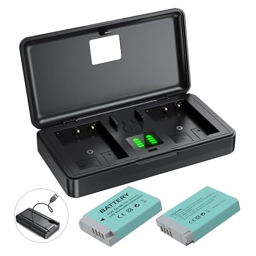 NB-13L Battery Pack and Charger Set
