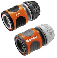 Gardena Schlauchverbinder-Satz 13 mm (1/2 Zoll) und 15 mm (5/8 Zoll) (18279-20) – Ansicht 1