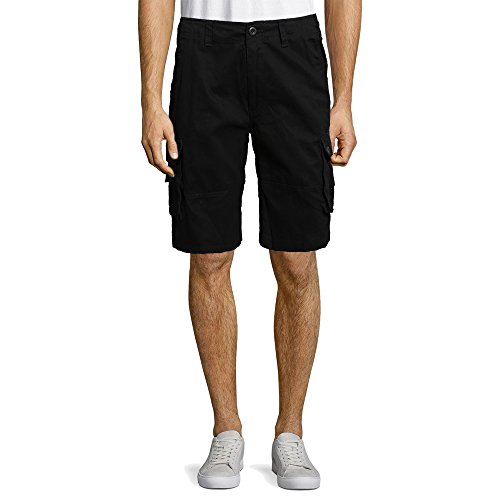 Uomo Doppio Piani Asciugatura Veloce Pantaloncini con Nascosto Cellulare Tasca