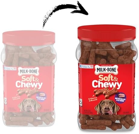 Milk-Bone Soft & Chewy Dog Treats, 25 Oz. Canister Alternate view